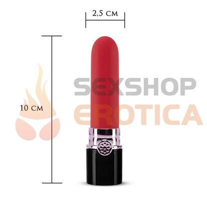 Lapiz labial vibrador con 10 modos de vibracion